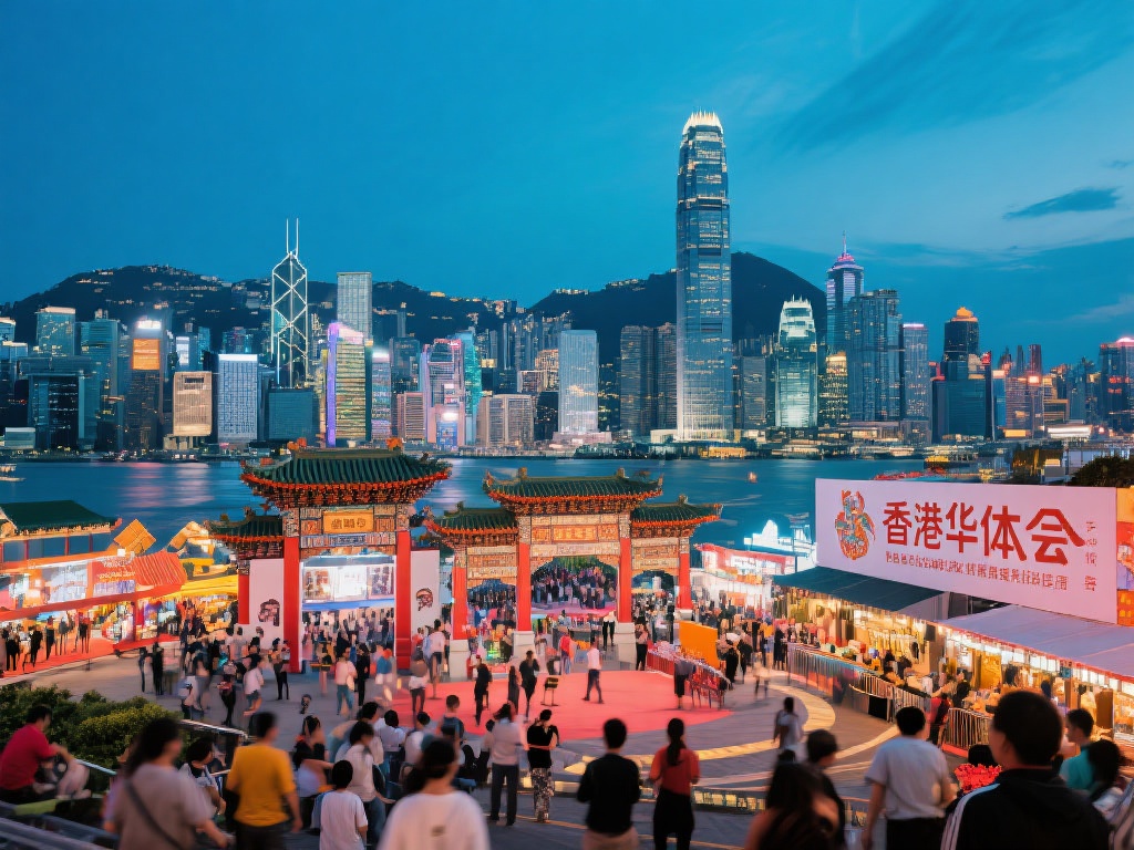 在繁华的国际都市中，香港以其独特的文化融合和娱乐体